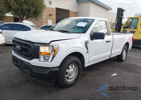 2021 Ford F-150 Xl из США, поврежденный, VIN 1FTMF1CB7MKE25390